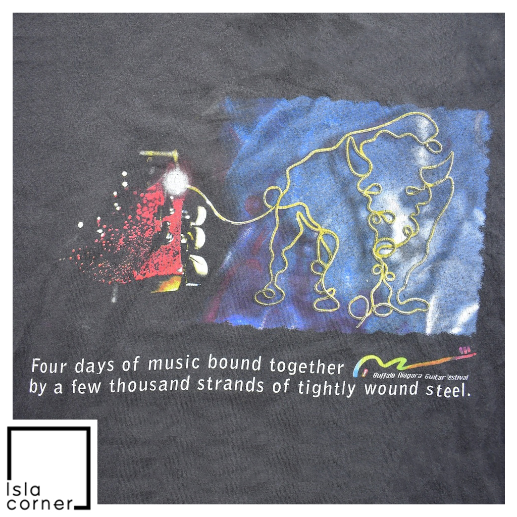 Vintage 90's Buffalo Niagara Guitar Festival Shirt Vintage 90's Buffalo Niagara Guitar Festival Shirt