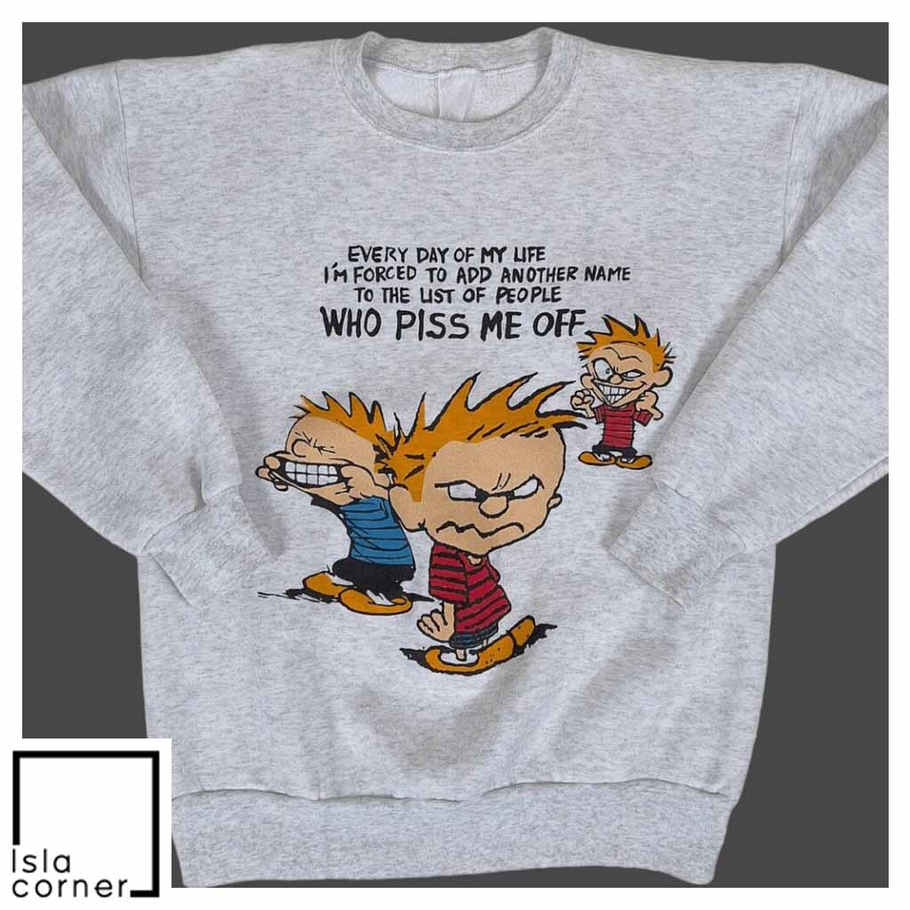 Vintage 90s Calvin and Hobbes Sweatshirt Vintage 90s Calvin and Hobbes Sweatshirt