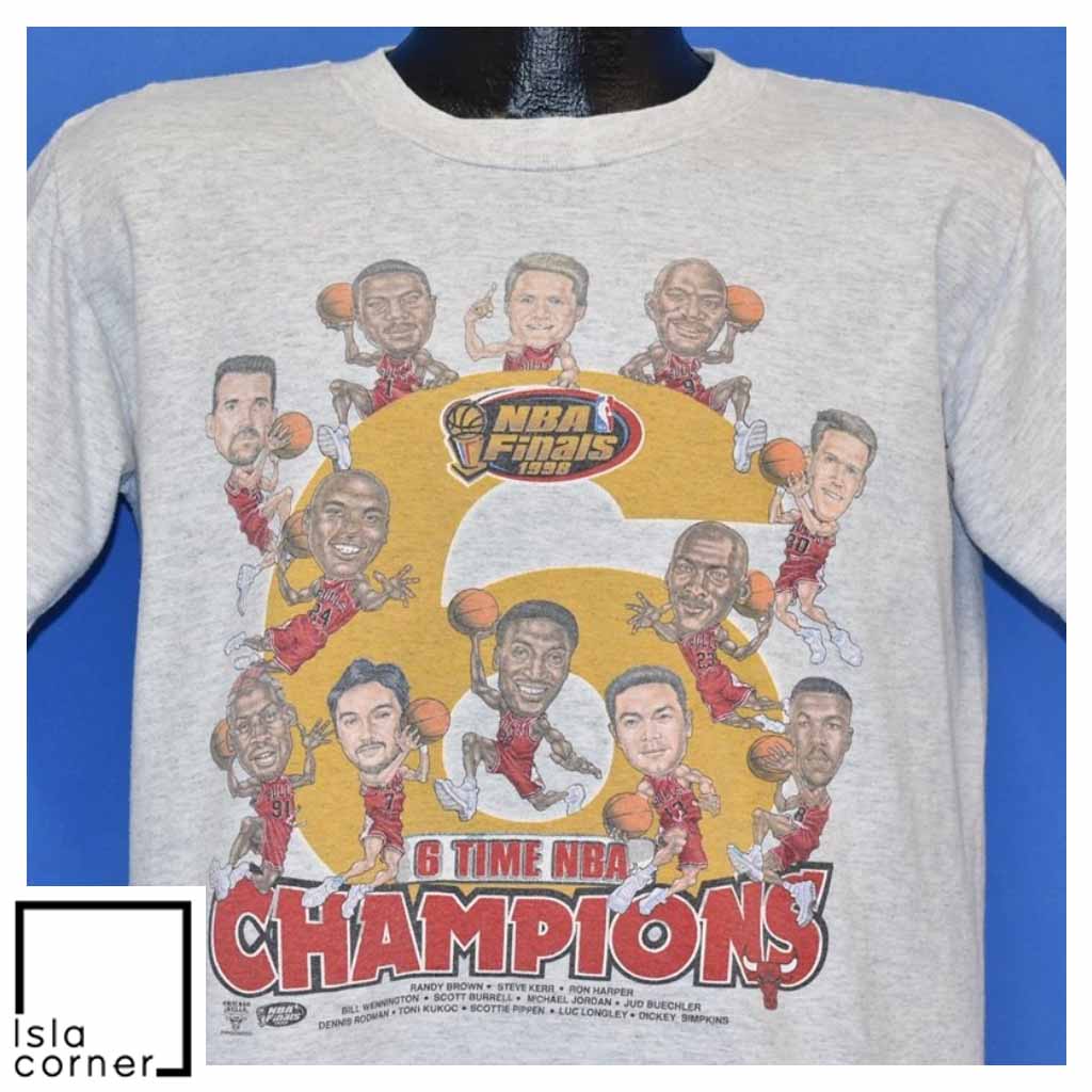 Vintage 90s Chicago Bulls NBA Finals 1998 Basketball T Shirt Vintage 90s Chicago Bulls NBA Finals 1998 Basketball T Shirt