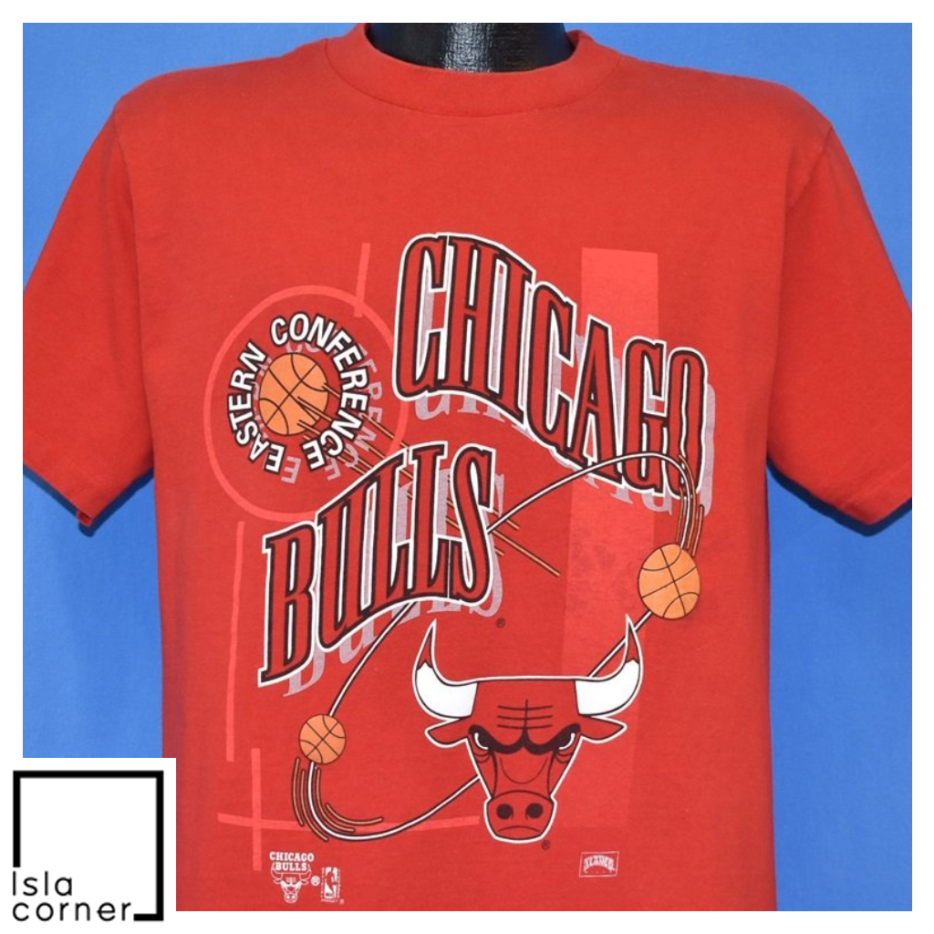 Vintage 90s Chicago Bulls NBA Mascot Basketball T Shirt Vintage 90s Chicago Bulls NBA Mascot Basketball T Shirt