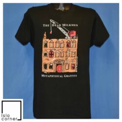 Vintage 90s Dead Milkmen Metaphysical Graffiti Punk T Shirt