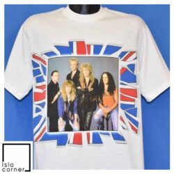 Vintage 90s Def Leppard 7 Day Weekend Tour Rock Band T Shirt Front