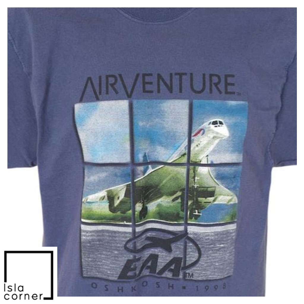 Vintage 90s EAA AirVenture Oshkosh Airplane Flight Shirt Vintage 90s EAA AirVenture Oshkosh Airplane Flight Shirt