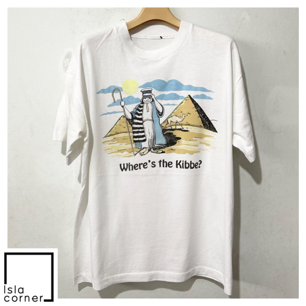 Vintage 90s Egypt Pyramid Where's The Kibbe Shirt Vintage 90s Egypt Pyramid Where's The Kibbe Shirt