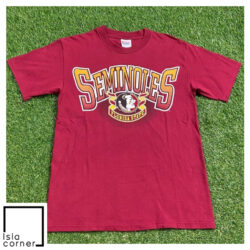 Vintage 90s Florida State University Seminoles NCAA College Football FSU Shirt