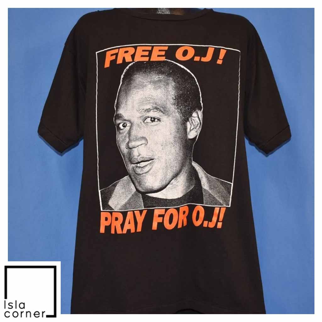 Vintage 90s Free OJ Simpson Don't Squeeze Juice T Shirt Vintage 90s Free OJ Simpson Don't Squeeze Juice T Shirt