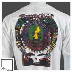 Vintage 90s Grateful Dead Jerry Garcia Thrasher T Shirt Back