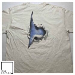 Vintage 90s Great Shark T Shirt Back