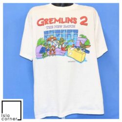 Vintage 90s Gremlins 2 The New Batch Late Nite Funny Movie T Shirt