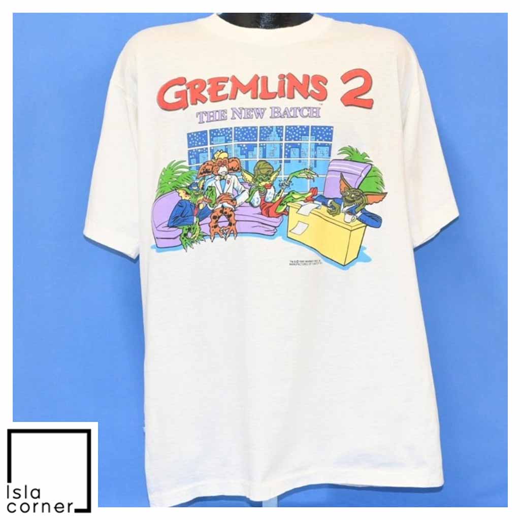 Vintage 90s Gremlins 2 The New Batch Late Nite Funny Movie T Shirt Vintage 90s Gremlins 2 The New Batch Late Nite Funny Movie T Shirt
