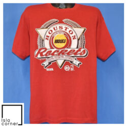 Vintage 1992 Houston Rockets Logo NBA Basketball Shirt