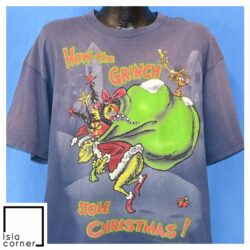 '90s Dr .Seuss' How the Grinch Stole Christmas Shirt