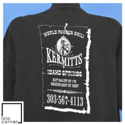 Vintage 90s I Ate Frog Nuts at Kermitts Roadhouse Colorado T Shirt Back