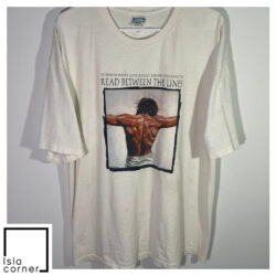 Vintage 90s Jesus Read Between The Lines Shirt