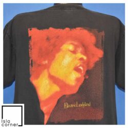 Vintage 90s Jimi Hendrix Electric Ladyland Rock T Shirt Back