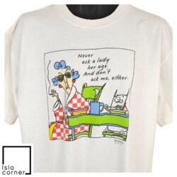 Vintage 90s John Wagner Maxine Comic Shirt