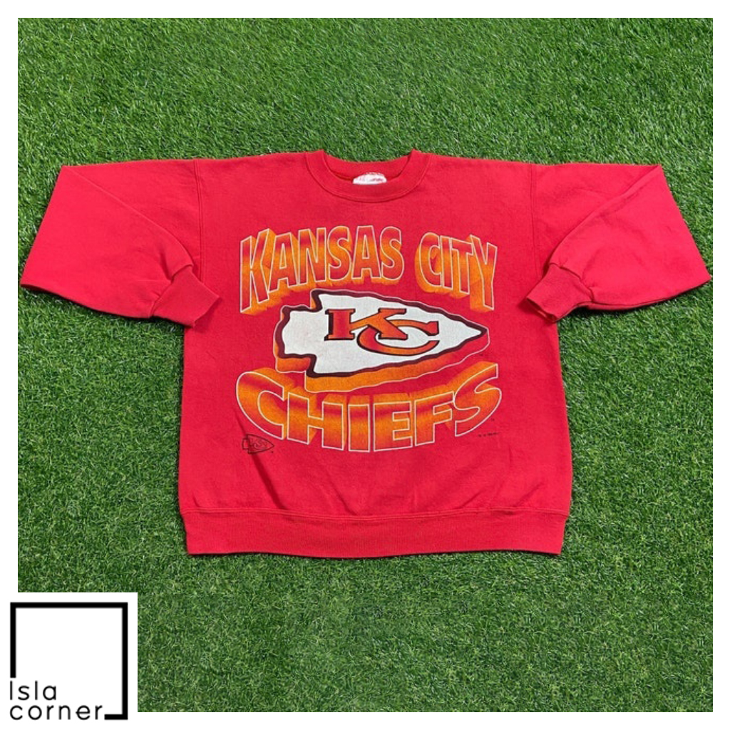 Vintage 90s Kansas City Chiefs NFL Football Sweatshirt Vintage 90s Kansas City Chiefs NFL Football Sweatshirt