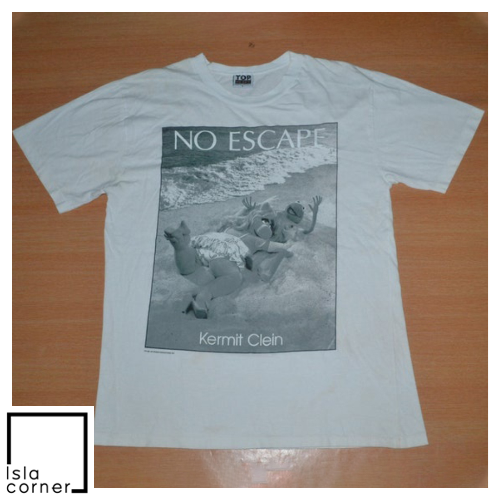 Vintage 90s Kermit Clein Calvin Klein No Escape Shirt Vintage 90s Kermit Clein Calvin Klein No Escape Shirt
