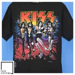 Vintage 90s Kiss Destroyer Tour 20 Years of Destruction T Shirt Front