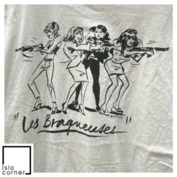Vintage 90s Les Braqueurs Movie Shirt