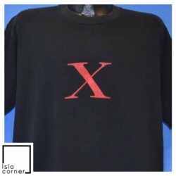 Vintage 90s Malcolm X CG Design 1992 T Shirt Front