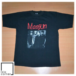 Vintage 90s Mansun Concert Tour 2 SIDED Shirt Front