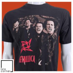 Vintage 90s Metallica on the Load Again North America Tour T Shirt Front