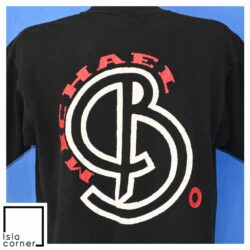 Vintage 90s Michael B. And The Power BodyLanguage T-Shirt 1 Vintage 90s Michael B And The Power Body Language Music T Shirt Back