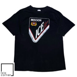 Vintage 90s Molson Ice Brewed Beer Shirt