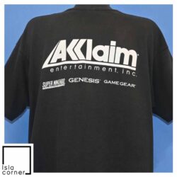 Vintage 90s NBA Jam Tournament Edition Video Game T Shirt Back