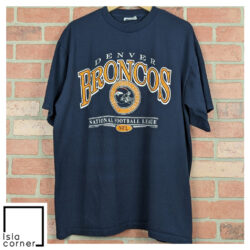 Vintage 90s NFL Denver Broncos Football Sports Logo Shirt