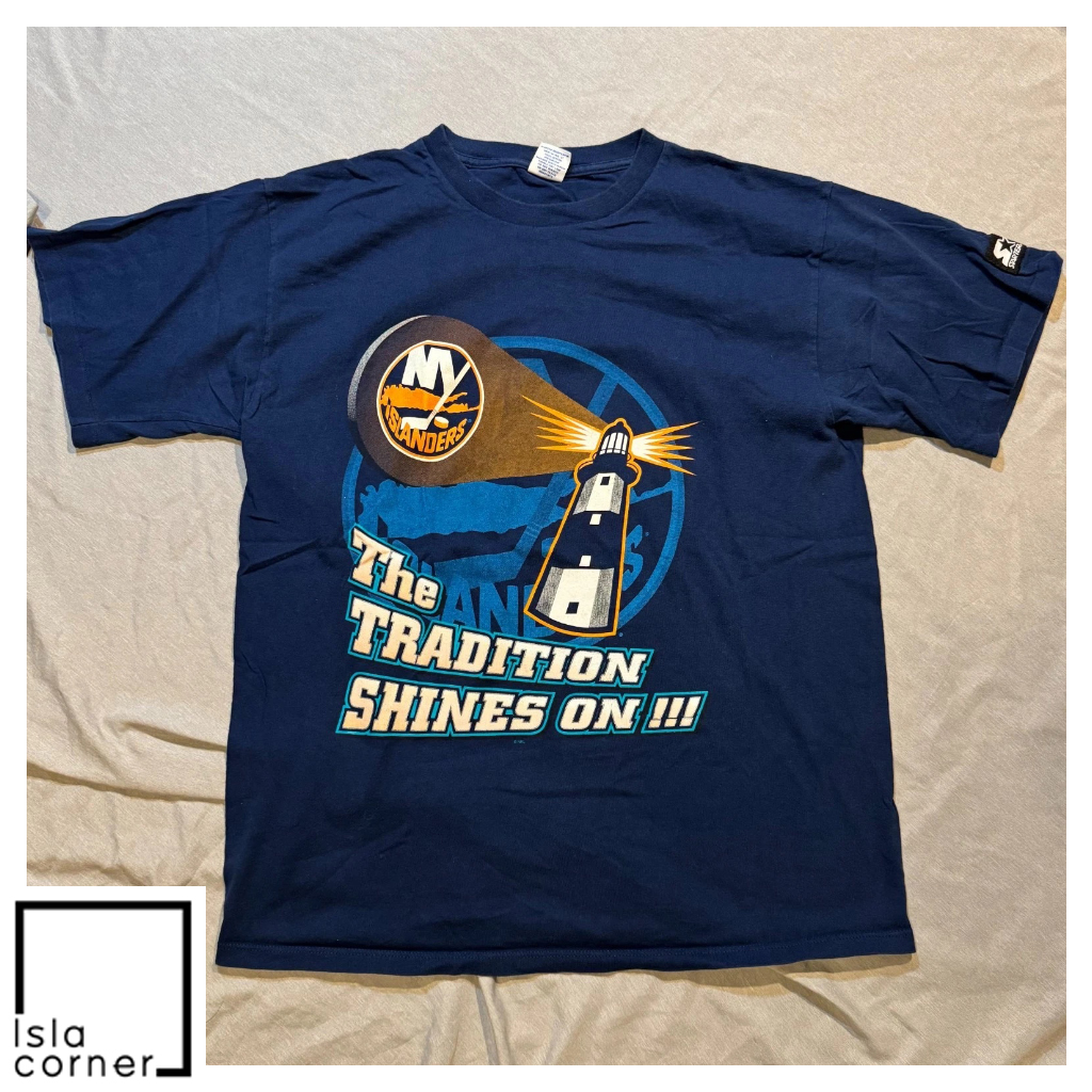 Vintage 90s New York Islanders The Tradition Shines On NHL Hockey Shirt Vintage 90s New York Islanders The Tradition Shines On NHL Hockey Shirt