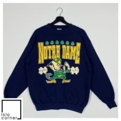 Vintage 90s Notre Dame Fighting Irish Sweatshirt