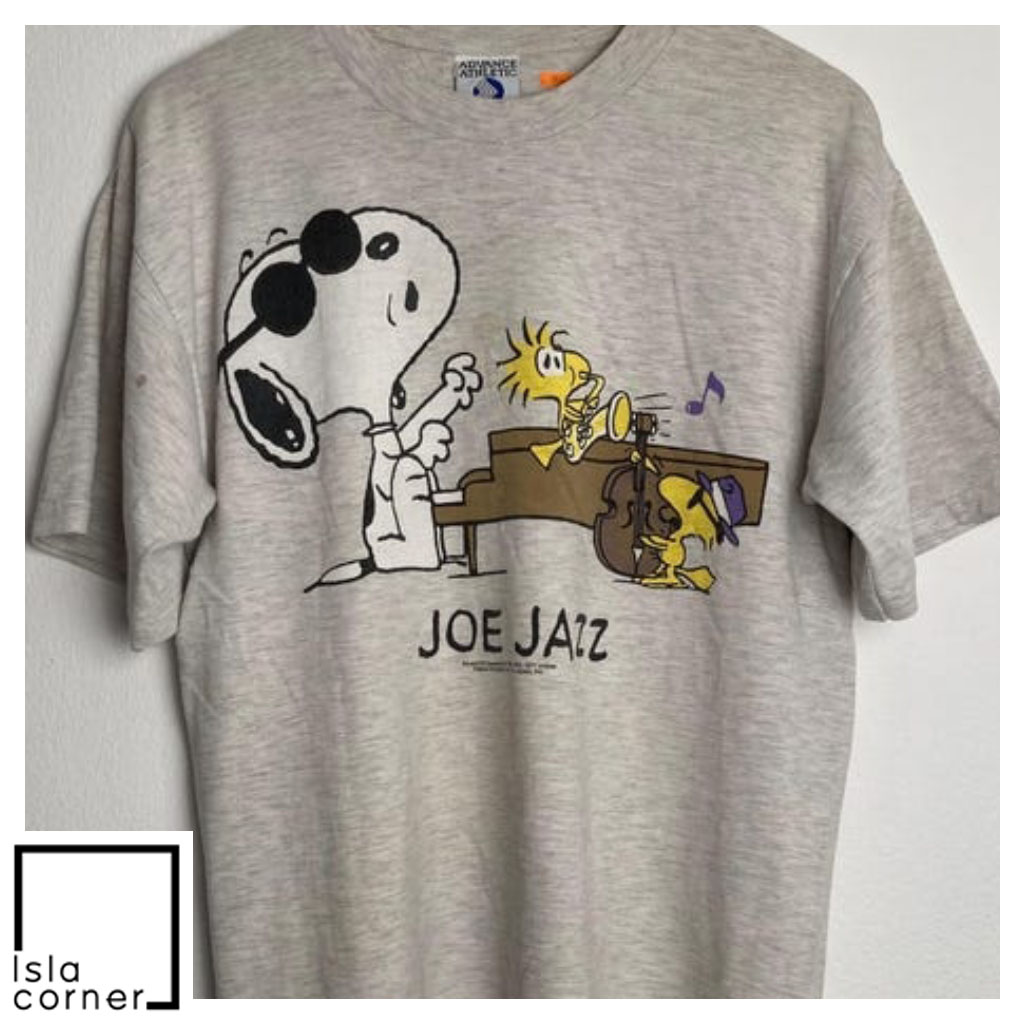 Vintage 90s Peanuts Snoopy Joe Jazz Cartoon Shirt Vintage 90s Peanuts Snoopy Joe Jazz Cartoon Shirt