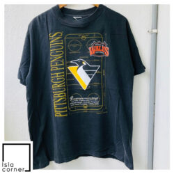Vintage 90s Pittsburgh Penguins Prince Of Wales Trophy 1992 T Shirt
