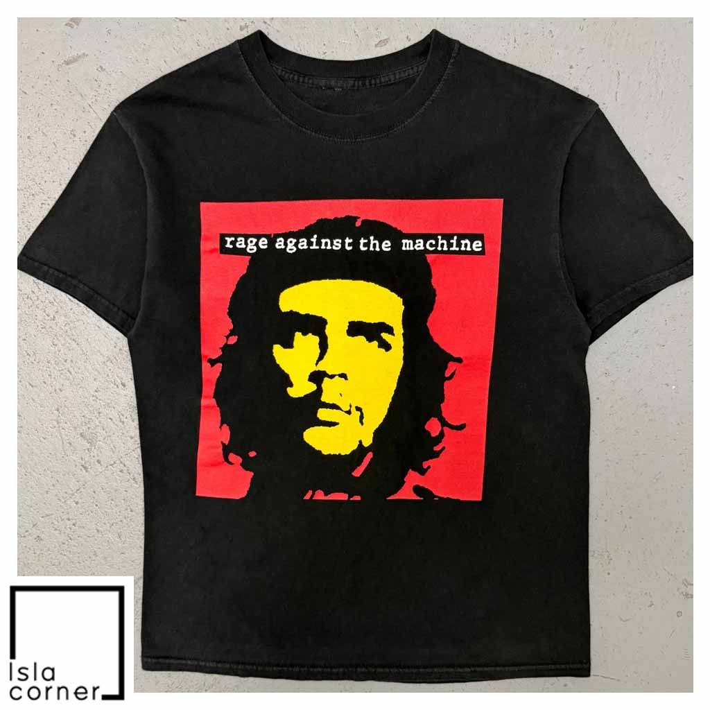 Vintage 90s Rage Against Machine Che Guevara Shirt Front Vintage 90s Rage Against Machine Che Guevara Shirt Front