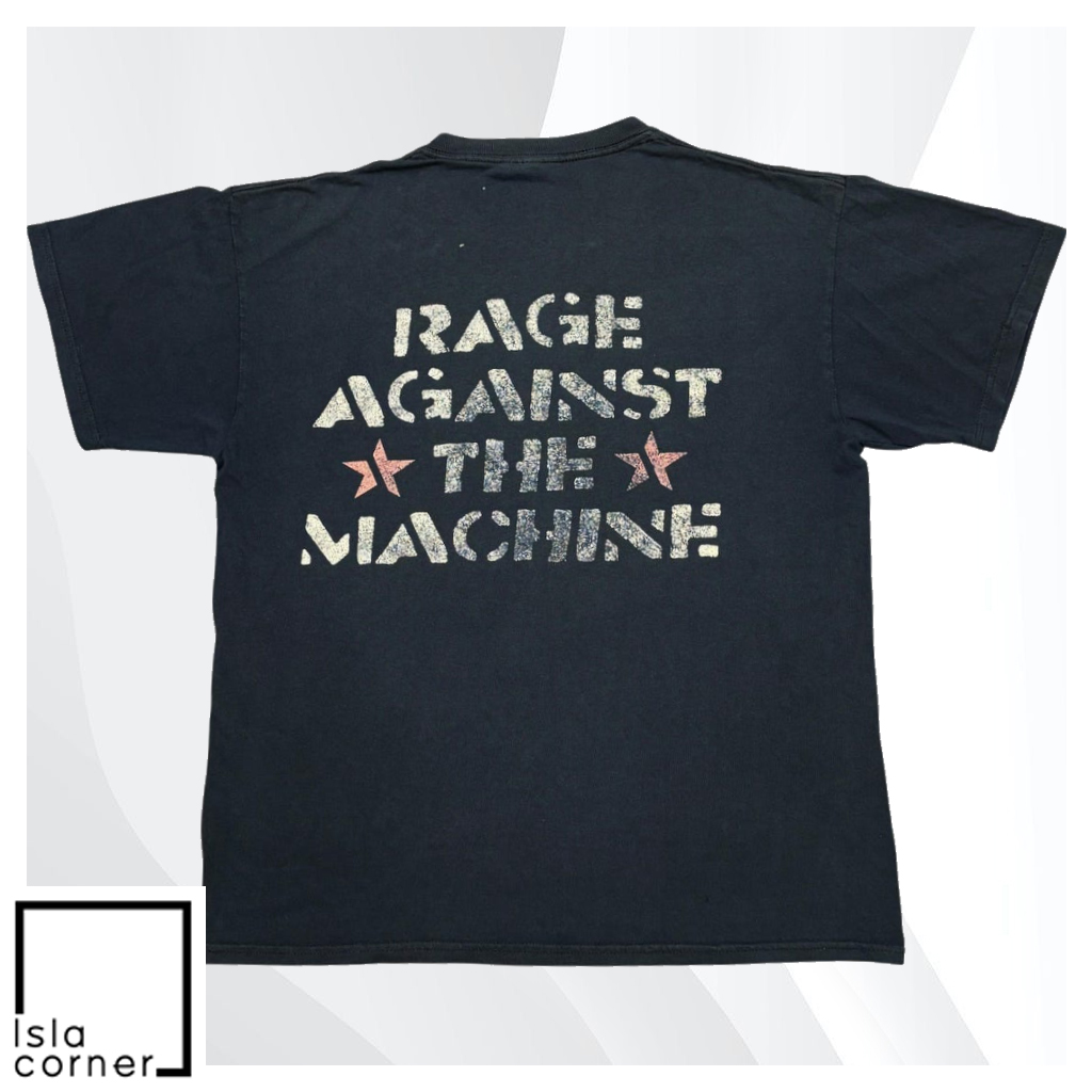 Vintage 90s Rage Against The Machine Silence The Voiceless Shirt Back Vintage 90s Rage Against The Machine Silence The Voiceless Shirt Back