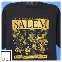 Vintage 90s Salem Witchcraft Trials George Jacobs T Shirt