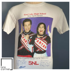 Vintage 90s Saturday Night Live SNL Will Ferrell Cheri Oteri Cheerleader Shirt