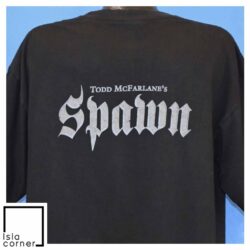 Vintage 90s Spawn Todd McFarlane HBO Superhero T Shirt Back