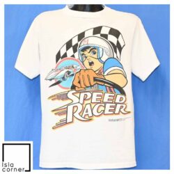 Vintage 90s Speed Racer Mach Go Go Anime Cartoon T Shirt