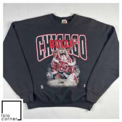 Vintage 90's Tasmanian Devil Chicago Bulls Sweatshirt