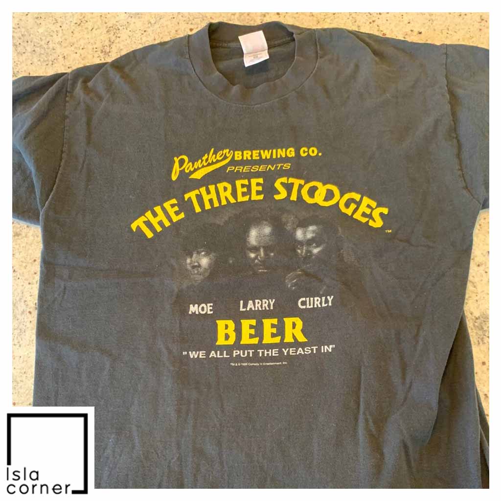 Vintage 90s Three Stooges Beer Shirt Vintage 90s Three Stooges Beer Shirt