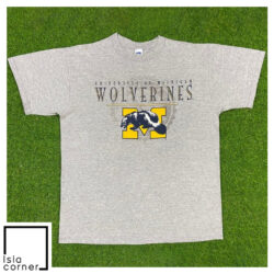 Vintage 90s University of Michigan Wolverines Basketball Shirt