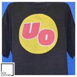 Vintage 90s Urge Overkill UO Saturation Album Alt Rock T Shirt Front