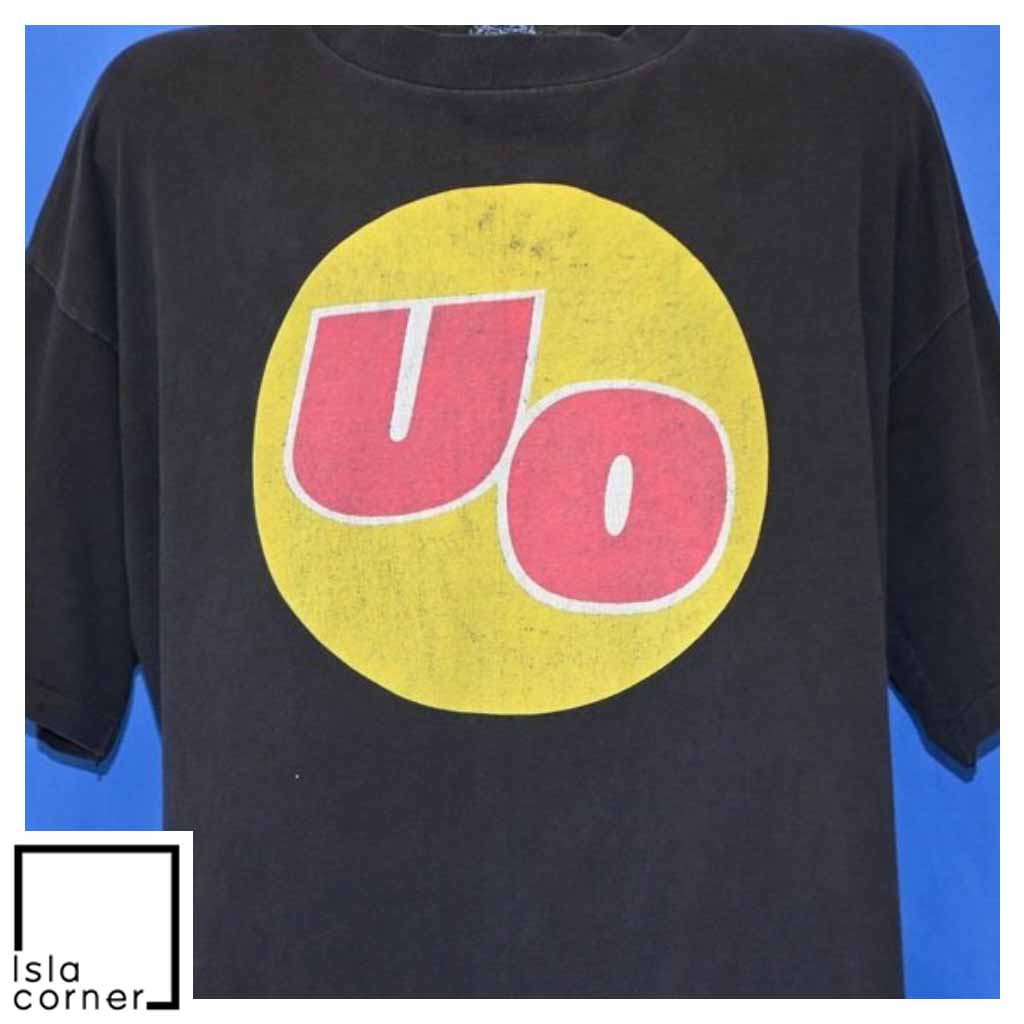Vintage 90s Urge Overkill UO Saturation Album Alt Rock T Shirt Front Vintage 90s Urge Overkill UO Saturation Album Alt Rock T Shirt Front
