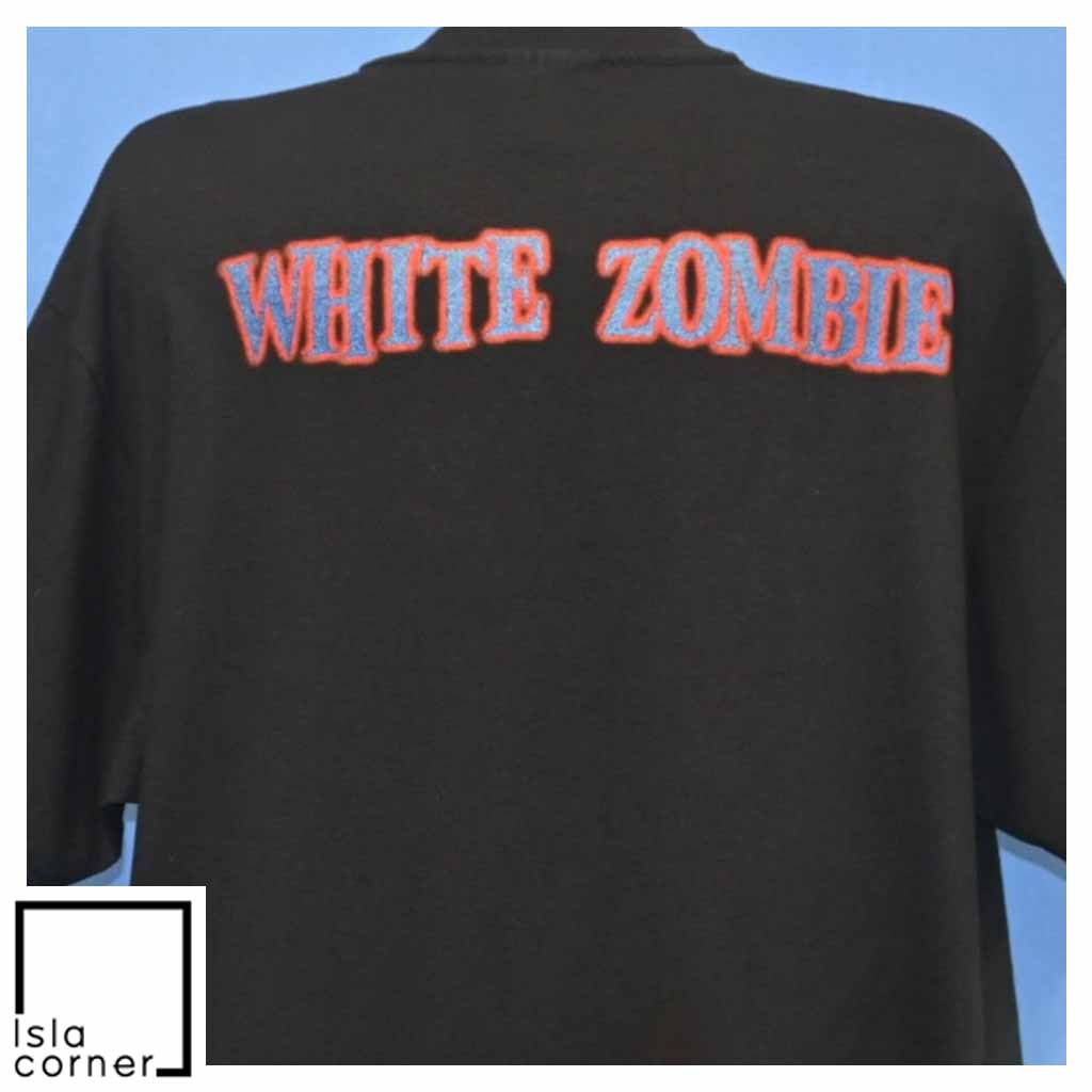 Vintage 90s White Zombie Astro Creep 2000 Winterland T Shirt Back Vintage 90s White Zombie Astro Creep 2000 Winterland T Shirt Back