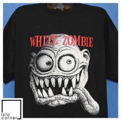 Vintage 90s White Zombie Ugly Music Unworn Band T Shirt Front