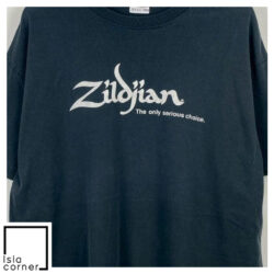 Vintage 90s Zildjian Only Serious Choice Shirt Front