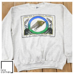 Vintage 90sThe Way To A Mans Heart Is Through His Fly Fishing Sweatshirt
